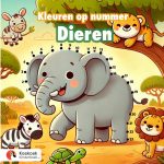 Kleuren op nummer: Dieren